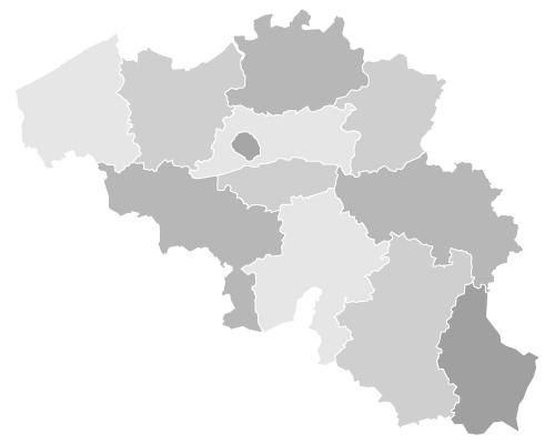 Kaart van België